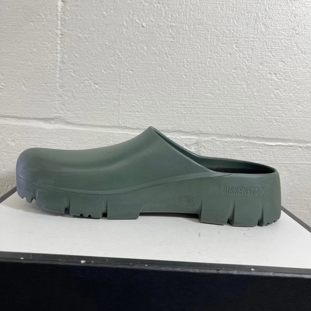 Birkenstock Super Birki 2.0 Green Polyurethane Clog Mule Slip On Men 44 EU/11 US